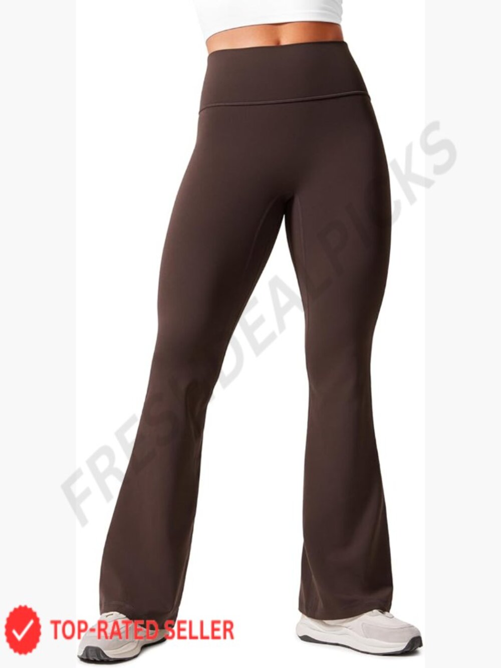 Butterlift Bootcut Flare Leggings High Rise 31" No Front Seam Butt Scrunch